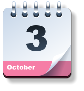 October 3