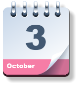 October 3