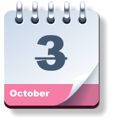 October 3
